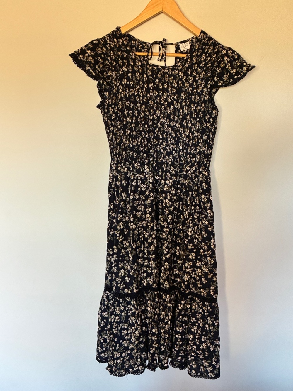 Maxi patterned dress